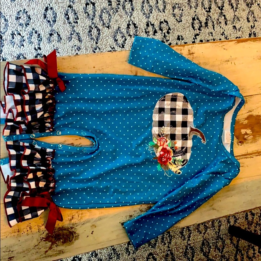 6-12 month fall onesie